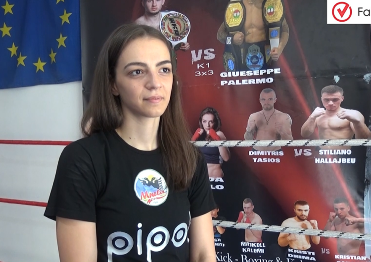 Kampionia shqiptare në kickbox pa asnjë përkrahje nga shteti