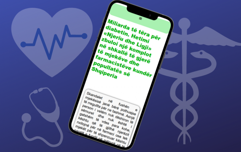 <strong>I rremë hetimi për komplotin e mjekëve mbi kurën e diabetit</strong>