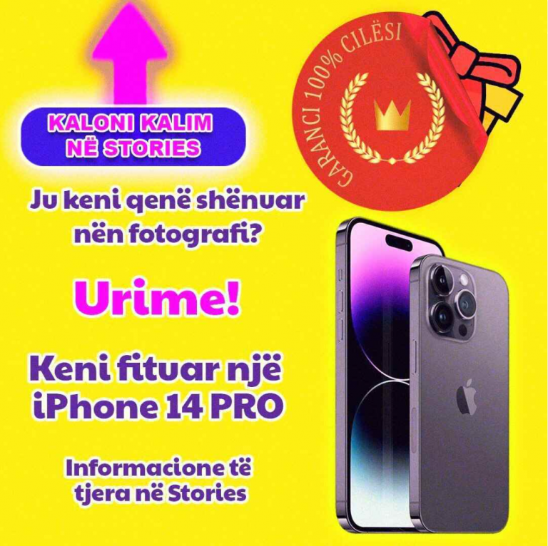 Urime! Ju jeni shënjestruar nga një skemë mashtrimi