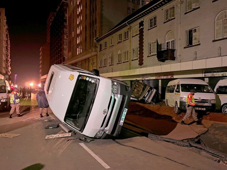 Shpërthimi i gazit në Johanesburg pretendohet si provë e tuneleve të trafikut të fëmijëve