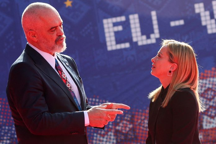 FILE PHOTO: EU-Western Balkans summit in Tirana