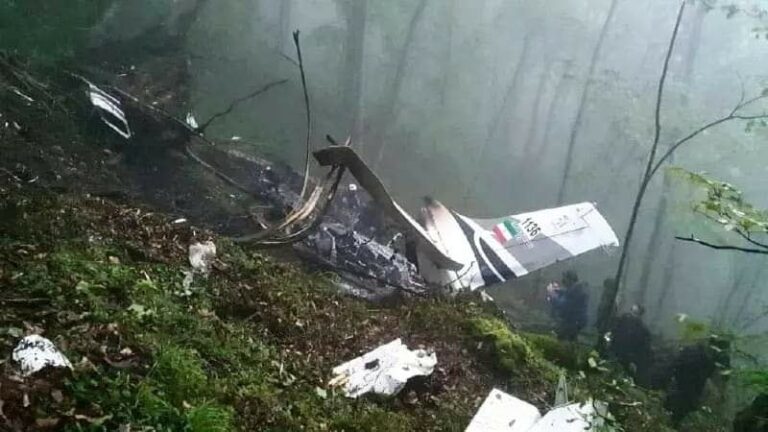 Kjo nuk është foto e helikopterit të aksidentuar të presidentit iranian