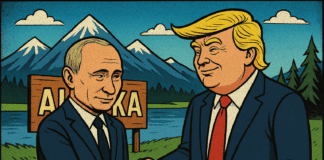 imazh-i-gjeneruar-me-AI-faktoje-takimi-trump-putin