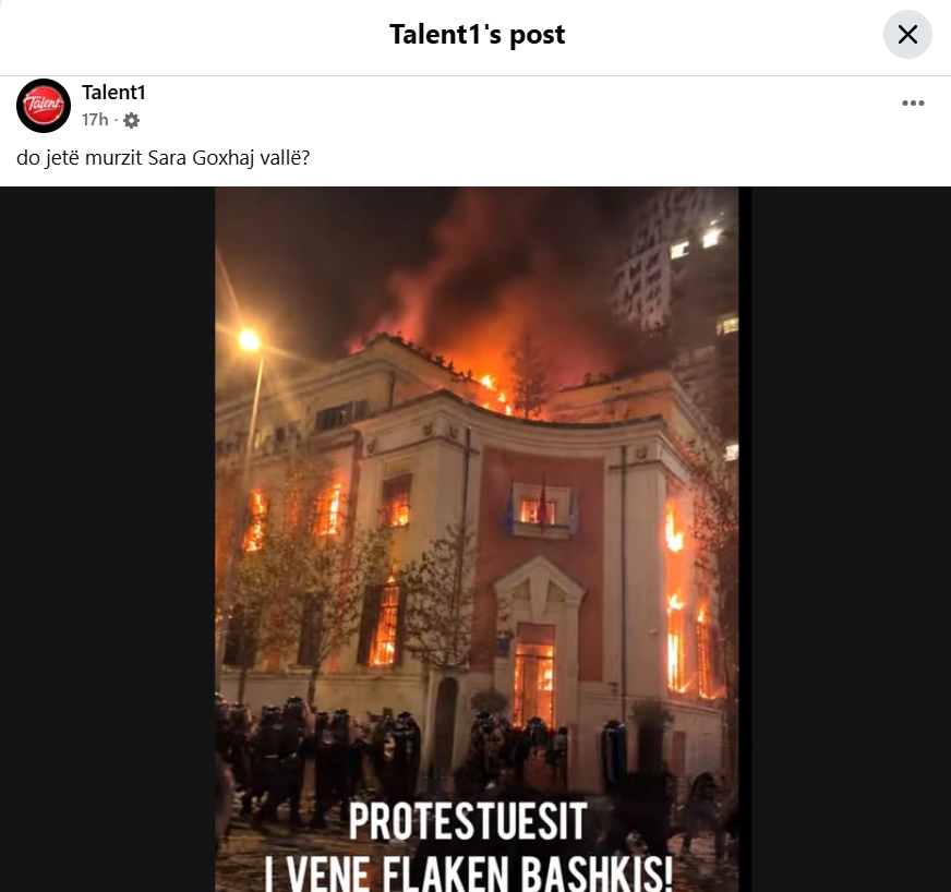 Postim i gjeneruar me AI