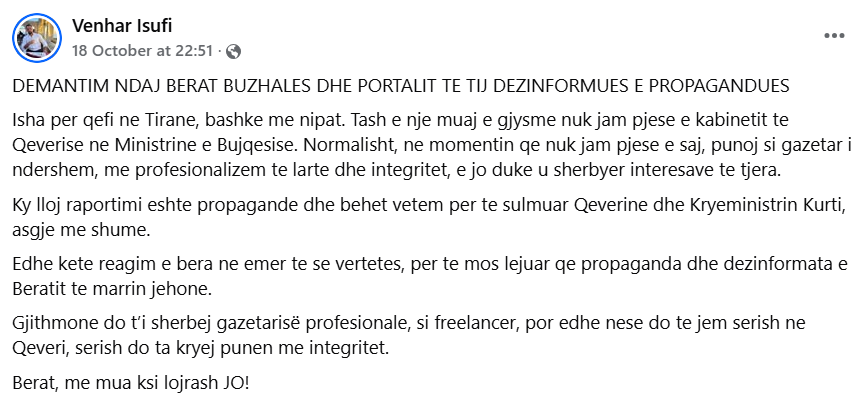Reagim Venhar Isufi