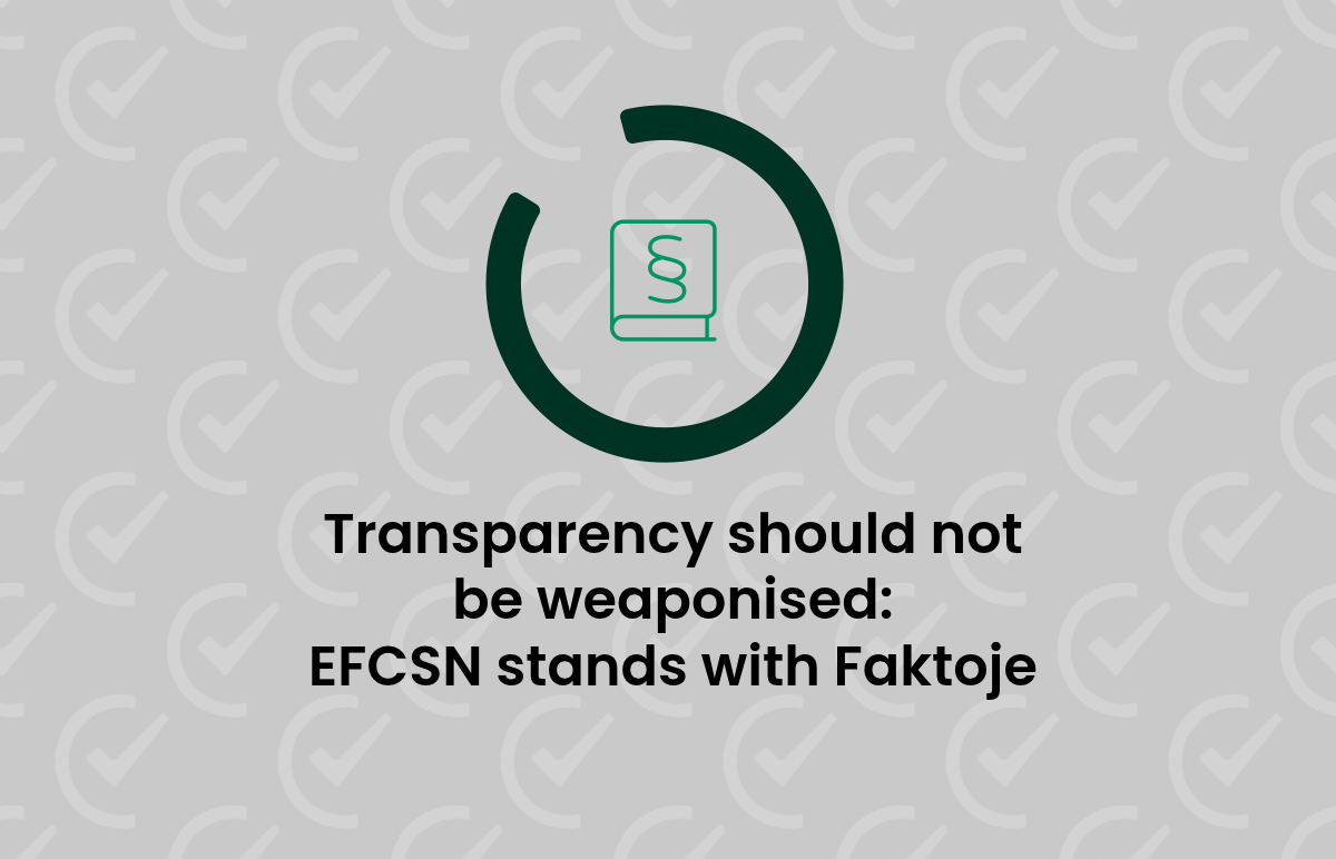 Foto nga burimi: Transparenca nuk duhet përdorur si armë: EFCSN qëndron pranë Faktoje